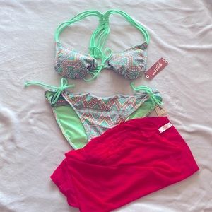3 piece swimsuit, bikini Arizona Jeans and Victoria secret